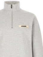 Jacquemus Gray Cotton Sweatshirt