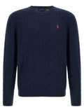 Polo Ralph Lauren Blue Wool Cardigan