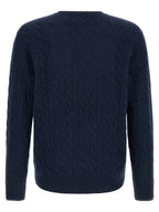 Polo Ralph Lauren Blue Wool Cardigan