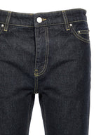 TOTEME Blue Cotton Tapered Jeans