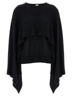 TOTEME Black Silk Cardigan