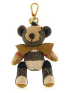 Burberry Beige Cashmere Keychain