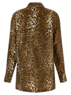 Max Mara Brown Silk Blouse