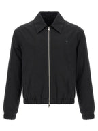 Ami Paris Black Cotton Bomber