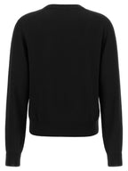 Maison Kitsuné Black Wool Cardigan