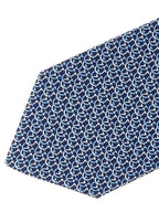 Ferragamo Blue Silk Scarf