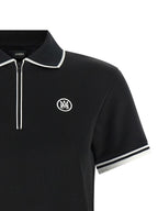 Amiri Black Polyester Polo Shirt