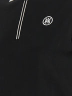 Amiri Black Polyester Polo Shirt