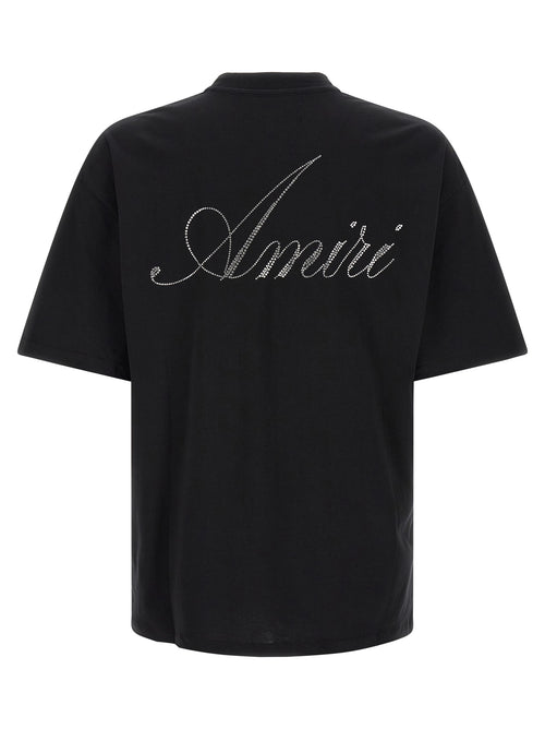 Amiri Black Cotton T-Shirt