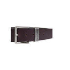 Armani Exchange Brown Leather Regular Belt
