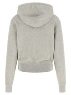 Ami Paris Gray Cotton Sweatshirt