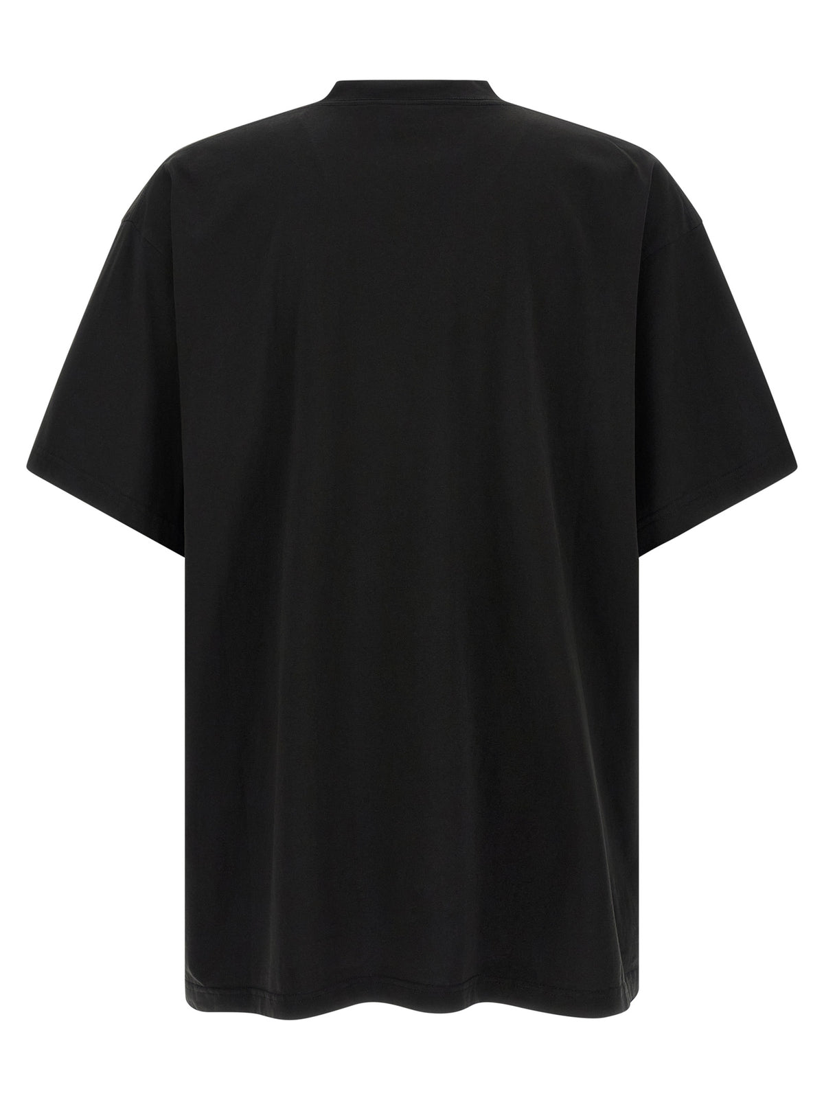 Balenciaga Black Cotton T-Shirt