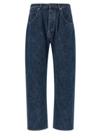 Jacquemus Blue Organic Cotton Relaxed Fit Jeans
