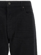 Tom Ford Black Cotton Straight-Leg Jeans