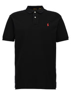 Polo Ralph Lauren Black Cotton Polo Shirt