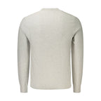 Hugo Boss Gray Cotton Men's Pullover