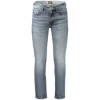 Hugo Boss Blue Cotton Men's Jeans