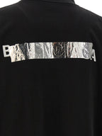 Balenciaga Black Cotton T-Shirt