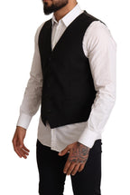 Dolce & Gabbana Black Formal dress Vest