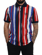 Dolce & Gabbana Multicolor Cotton Polo Top T-shirt