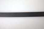 Dolce & Gabbana Bordeaux Leather Silver Metal Buckle Belt