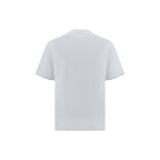 Brunello Cucinelli White Cotton T-Shirt