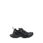 Balenciaga Black Fabric Athletic Sneakers