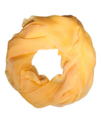Dolce & Gabbana Yellow Silk Rectangle Wrap Shawl Scarf