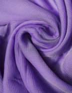 Dolce & Gabbana Purple Silk Rectangle Wrap Shawl Scarf