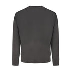 Hugo Boss Black Cotton Men Sweatshirt