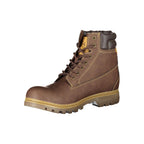 Carrera Marrone Poliestere Men Ankle Boot
