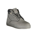 Carrera Grigio Poliuretano Men Ankle Boot