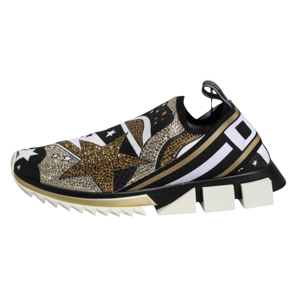 Dolce & Gabbana Multicolor Sorrento Low Top Sneakers Shoes