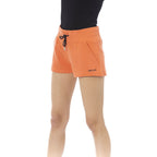 Just Cavalli Orange Cotton Women's Sweatshorts