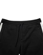 Dolce & Gabbana Black Cotton Jogger Sweatpants Trouser Pants