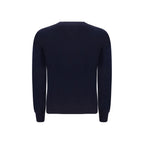Brunello Cucinelli Blue Wool Oves Aries Sweatshirt